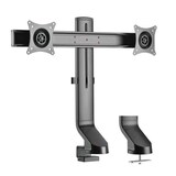 thumbnail of Tripp-lite DDR1727DC Dual-Display Monitor Arm with Desk Clamp and Grommet for 17"- 27" Monitors
