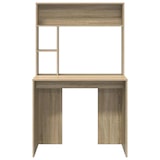thumbnail of vidaXL Schreibtisch Sonoma-Eiche 91 x 50 x 149 cm Holzwerkstoff