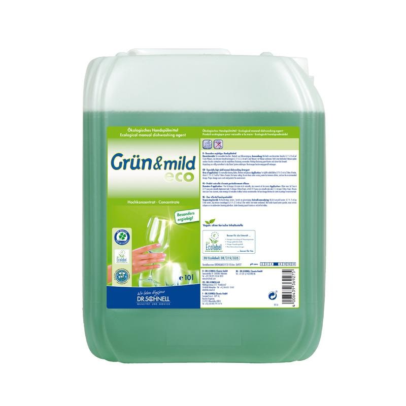Dr.Schnell GRÜN & MILD Eco Ökologisches Handspülmittel 10 l Kanister