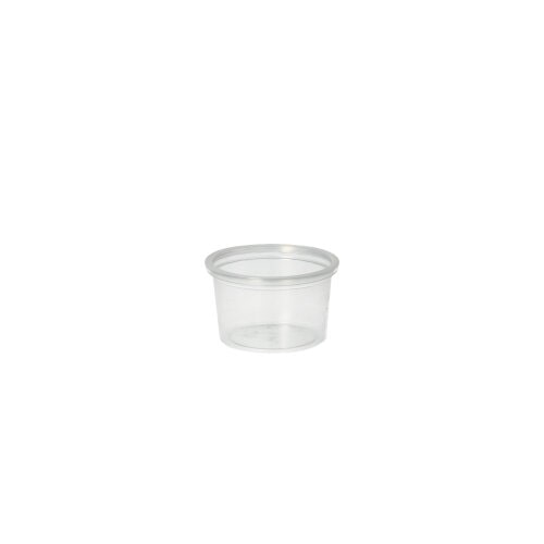 Starpak 1000 Portionsbecher, PP rund 30 ml Ø 4,6 cm · 2,8 cm transparent
