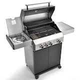 thumbnail of TAINO BLACK 3+1 + Drehspieß-Set Gasgrill mit Seitenbrenner Gasgrill 3 Brenner Matt Schwarz