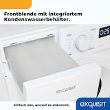 thumbnail of Exquisit Wärmepumpentrockner, 8kg Trockner mit 16 Programmen, Startzeitvorwahl, Knitterschutz, TWP803-030E weiss
