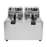thumbnail of Gastro Fritteuse 2x5L 2x2000W 425x410x340mm