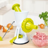 thumbnail of Fleischwolf manuell Edelstahl Kunststoff