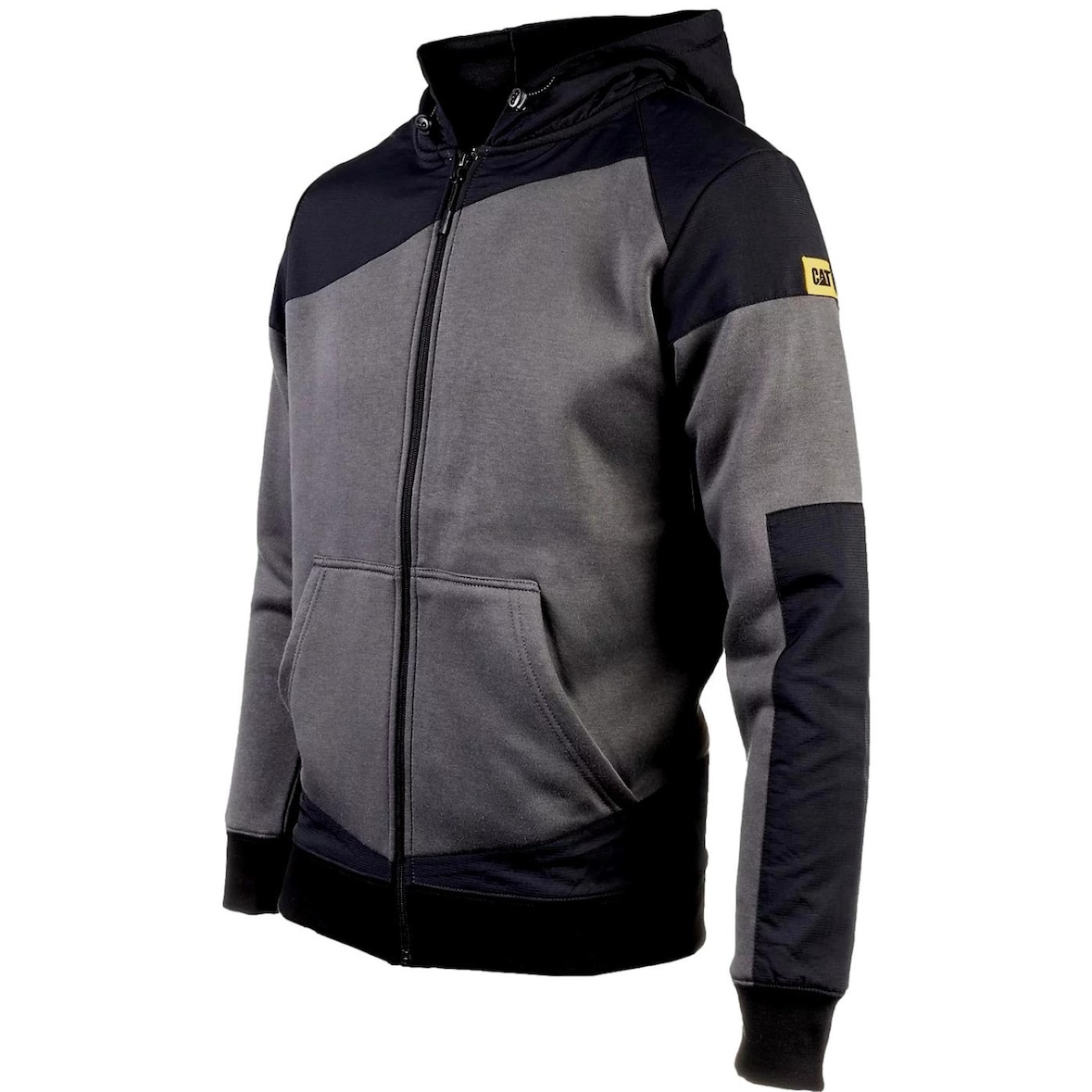 CAT Zip Hoodie Trades Größe M Schwarz/Grau