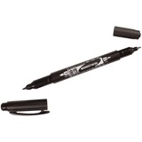 thumbnail of Dual-Fasermaler mono twin marker breit/fein permanent schwarz