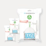 thumbnail of de 6 distributeurs de 40 sacs poubelles 23/30 l blanc code G (dont 1 offert  -  Lot Multicolore   Brabantia
