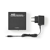 thumbnail of Nedis HDMI  Converter - SCART Female - 1x 3.5 mm sound out / 1x Digital Audio / 1x HDMI Output - 1-Weg - 1080p - 1.65 Gbps - Aluminium - Anthrazit