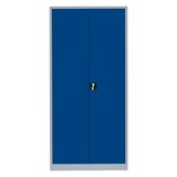 thumbnail of Lüllmann® Mehrzweckschrank mit Flügeltüren, 1950 x 925 x 422 mm, lichtgrau/enzianblau