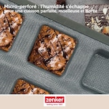 thumbnail of Moule à gâteaux 12 carrés en silicone fibre de verre Zenker