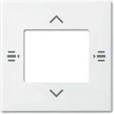 thumbnail of Busch-Jaeger Zentralscheibe alpinweiß 6108/61-914 2CKA006155A0115