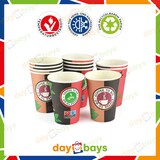 thumbnail of DayBays 16000 Stk. Kaffeebecher 12oz/300ml Ø9cm " Coffee To Go Becher " Pappe mit PE-beschichtet