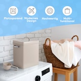 thumbnail of Björn&Schiller Waschmittelbox 6,5 L aus Metall, Aufbewahrung mit Dosierer für Waschpulver, Spülmaschinenpulver oder Geschirrspülpulver