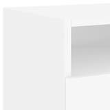 thumbnail of vidaXL Nachttisch mit LED-Leuchten Weiß 40x39x37 cm