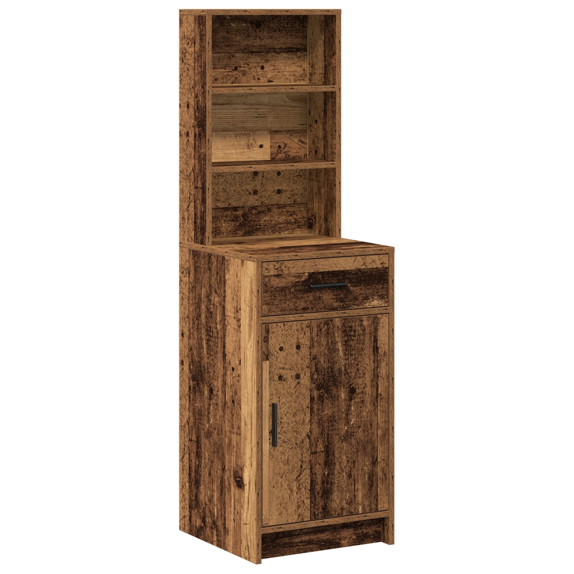 vidaXL Highboard Altholz 40x41x135 cm Holzwerkstoff
