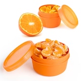 thumbnail of TATAY - Recipiente Porta Fruta de 0.5L con Cierre de Rosca. Naranja