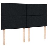 thumbnail of vidaXL Ottoman-Bett mit Matratze & LEDs Schwarz 160x200 cm Stoff