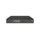 thumbnail of LevelOne Hilbert 10-Port Gigabit PoE Smart Lite Switch, 8 PoE Ausgänge, 2 x Gigabit SFP, 802.3at/af PoE, 130W PoE-Leistungsbudget