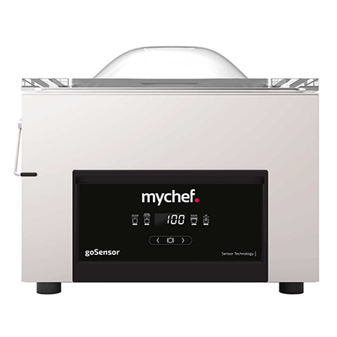 MyChef goSensor S Kammer-Vakuumiergerät mit 8 m3/h Pumpe für die Gastronomie. Vakuumverpackungsmaschine für Lebensmittel für Großküchen.