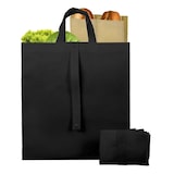 thumbnail of MONOUSO - Faltender Vliesstofftasche PREMIUM Schwarz 40+15x40cm (1 Stück)