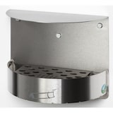 thumbnail of PROREGAL Wandascher mit Schutzdach verschließbar | 1,5 Liter, HxBxT 23x30x15cm | Edelstahl | Ascher Aschenbecher