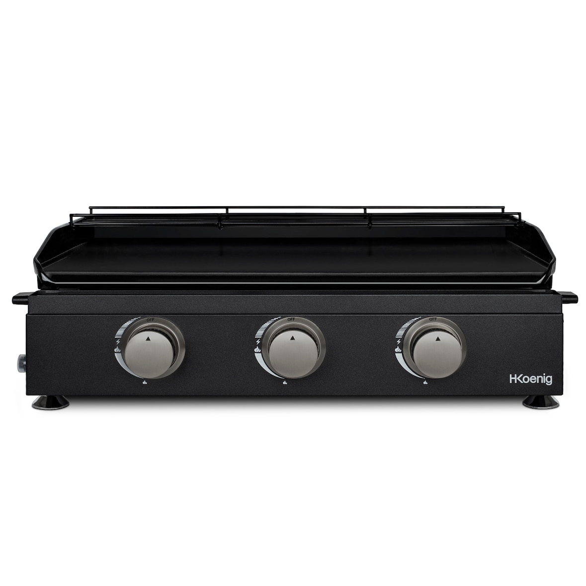 H.Koenig PLX1032 - Grelhador a gás, preto