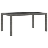 thumbnail of vidaXL 5-tlg. Garten-Essgruppe mit Kissen Poly Rattan Grau