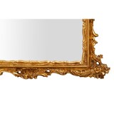 thumbnail of Specchiera da parete in legno finitura foglia oro anticata elegante per cucine moderne e rustiche