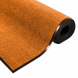 thumbnail of vidaXL Deurmat Anders Oranje en Zwart 120 x 250 cm Polyamide en PVC