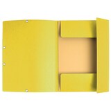 thumbnail of Exacompta 55529E 25x Sammelmappen mit Gummizug und 3 Klappen, Colorspan-Karton 400g/m2, für DIN A4 - gelb