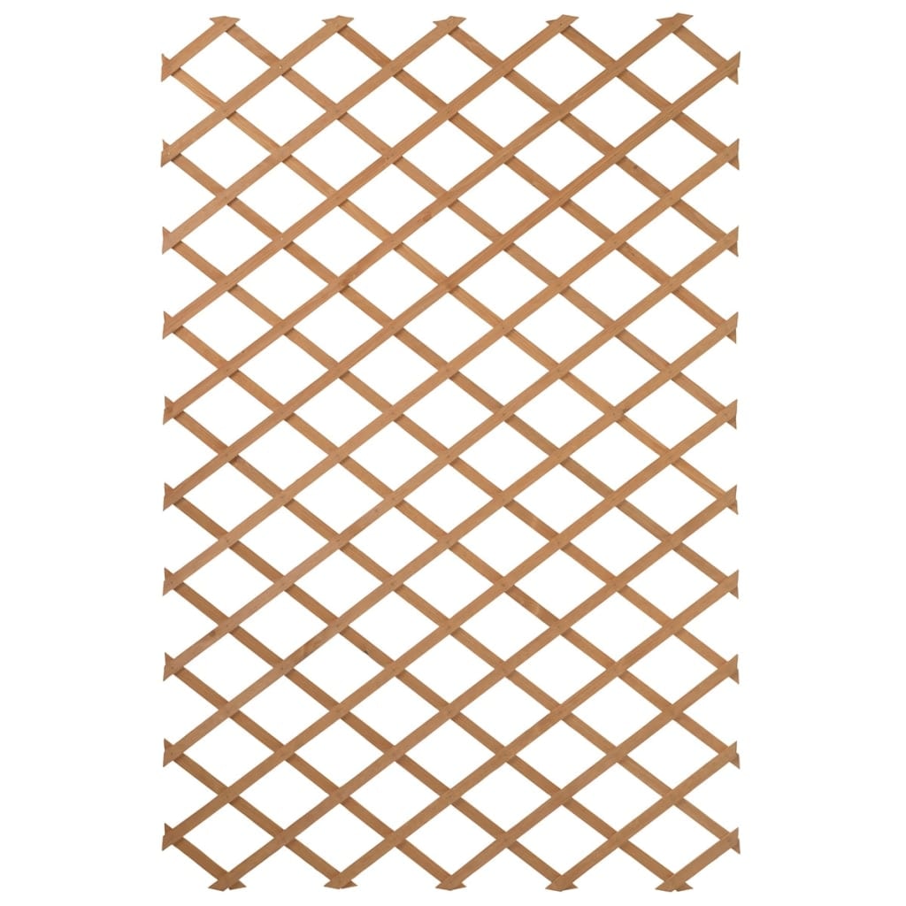 Treillis extensible jardin bois naturel Bois clair 50 x 150 cm Nature