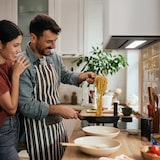 thumbnail of Cappa aspirante sottopensile CIARRA, cappa aspirante integrata 460 m³/h max., controllo touch e gesture, scarico e ricircolo VM6931B