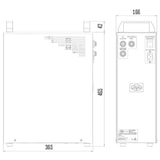 thumbnail of Wassersprudler, Wasserspender, Trinkwassersprudler - Externer Karbonator 200L