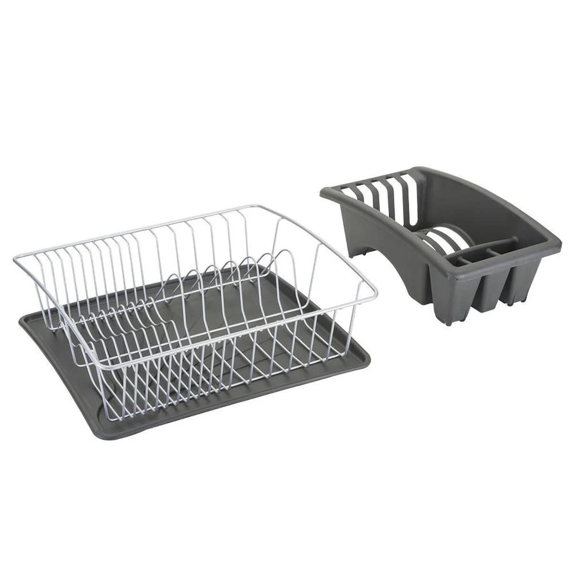 Escorredor de louça Aquatex Plus Cinza