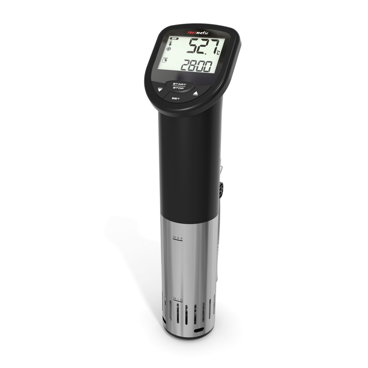 TFA-Dostmann 14.1550.01 Küchenarmaturen-Zubehör Digital 40 - 95 °C Schwarz, Edelstahl