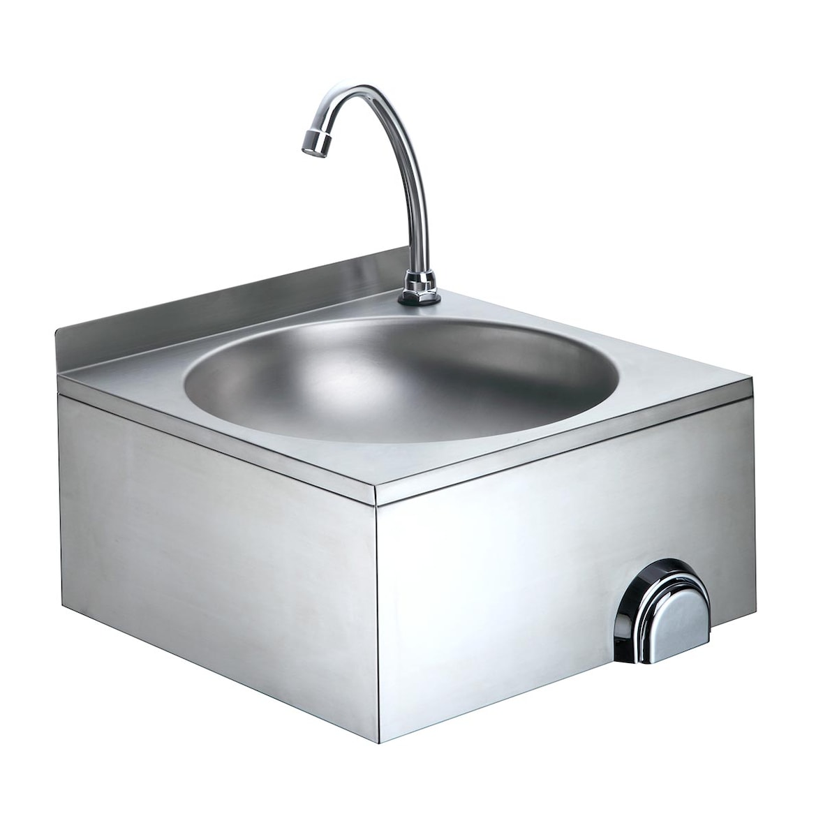 EASYLINE Handwaschbecken mit Kniebedienung, 400 x 400 mm