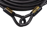 thumbnail of METRO PROFESSIONAL Câble de sécurité, acier/PVC, 10 m, 2 boucles, noir