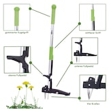 thumbnail of Unkrautstecher Löwenzahnentferner Unkrautentferner 100 cm Länge inkl. 4 Krallen Gartenhelfer