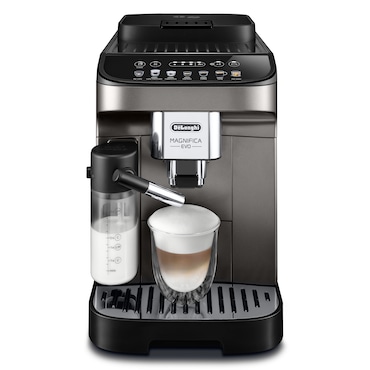 ECAM290.81.TB - Magnifica Evo, Macchina Automatica De'Longhi. Colore: Titanium\Nero. Materiale: Plastica. Dimensioni (lxpxa) mm: 240 x 440 x 360