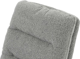 thumbnail of 6er-Set Esszimmerstuhl HWC-G66, Küchenstuhl, drehbar Auto-Position Stoff/Textil Bouclé MVG ~ hellgrau