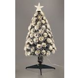 thumbnail of WellHome - Árvore de Natal de fibra óptica com 95 luzes LED brancas quentes e 8 funções de cores H.90cm