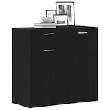 thumbnail of vidaXL Sideboard Schwarz Eichen-Optik 80x36x75 cm Holzwerkstoff