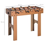 thumbnail of HOMCOM Calcio Balilla Biliardino Professionale in Legno