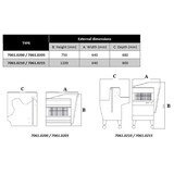 thumbnail of Combisteel Brotschneidemaschine mit 13mm Schnittbreite und freistehend 230V