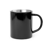 thumbnail of 2x Taza De Acero Inoxidable De 280 Ml, Negra
