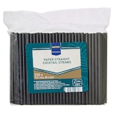 thumbnail of METRO PROFESSIONAL Papieren rietjes, Ø 6 x 145 mm, zwart, 250 stuks