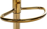thumbnail of Barhocker BIKEL - Stoff Creme 51x52x89 cm Gold | Barstuhl Höhenverstellbar Mit Lehne Drehbar Tresenhocker Tresenstuhl Kneipenhocker Kneipenstuhl