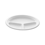 thumbnail of MONOUSO - Prato Cana de Açúcar Bagaço 3C Branco Ø23 cm (50 Uds)