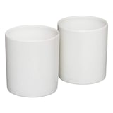 thumbnail of FIVE – 2 Gewürzdosen aus Keramik und Bambus, 18 x 9,5 x 11,5 cm