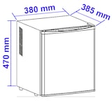thumbnail of Sirge Kühlschrank 25 Liter Schwarz Leise Ohne Kompressor Mini Kühlschrank Thermoelektronischer Mini Kühlschrank